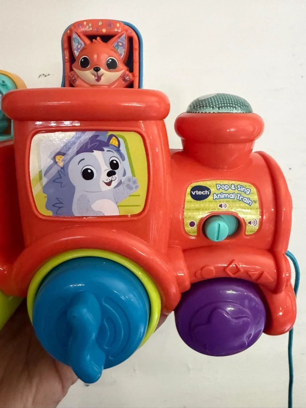 Vtech Pop & Sing Animal Train - Pull-Along Learning Train — 040826